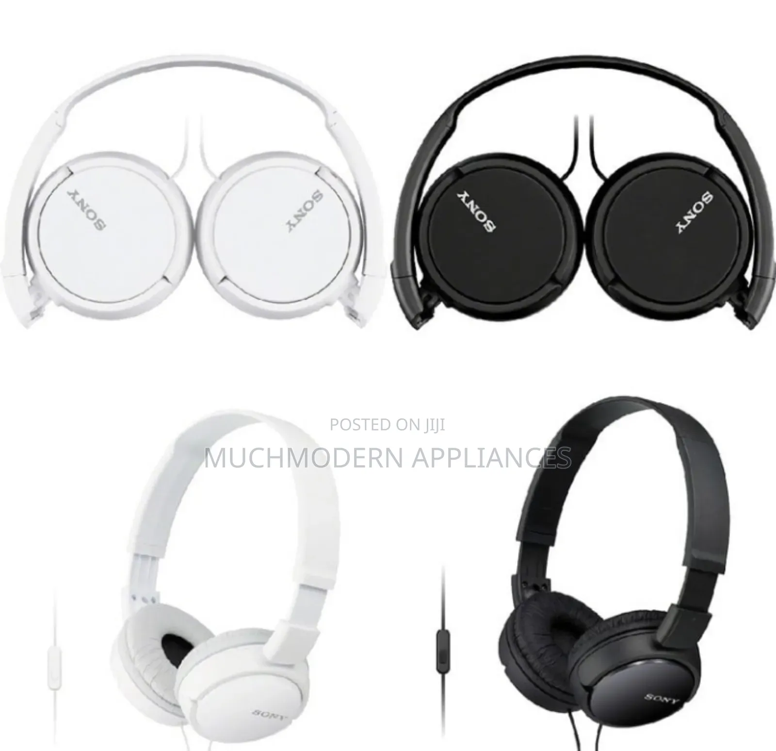 Sony ZX Series Wired on-Ear Headphones With Mic, MDR-ZX110AP