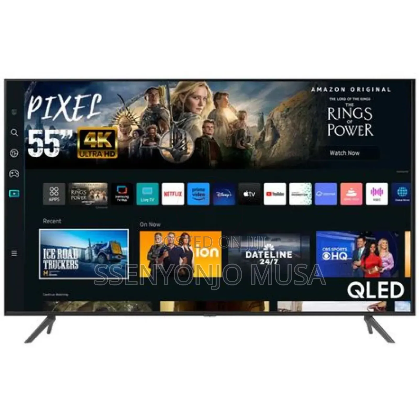 Pixel 55" QLED Android Smart TV |HDR, Wi-Fi,Voice Control