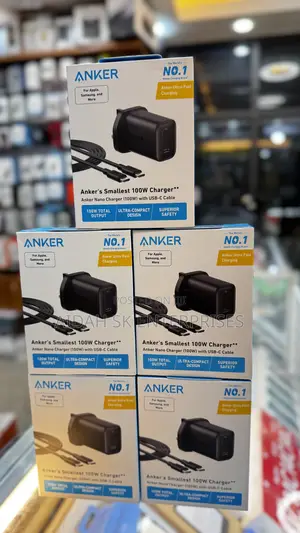 Anker Nano Charger, 100W Macbook Charger With USB -C