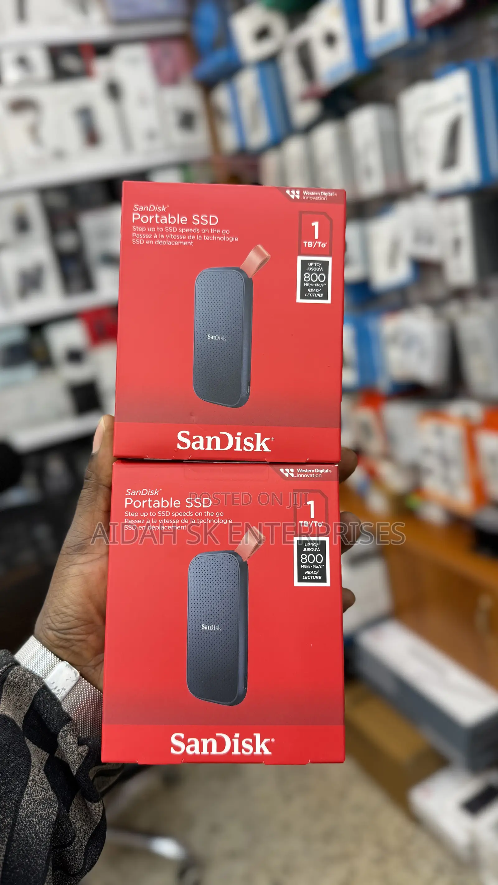 Sandisk SSD Portable 1TB 520mb/S E30