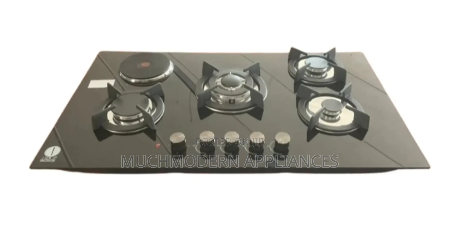IQRA 90cm Built-in Hob, 4 Gas + 1 Electric, IQ-KH5002EG