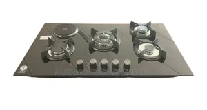 IQRA 90cm Built-in Hob, 4 Gas + 1 Electric, IQ-KH5002EG