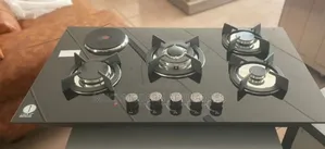 IQRA 90cm Built-in Hob, 4 Gas + 1 Electric, IQ-KH5002EG