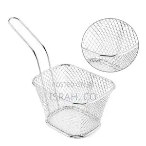 Mesh Frying Basket French Fry Chips Net Strainer Oil Filter