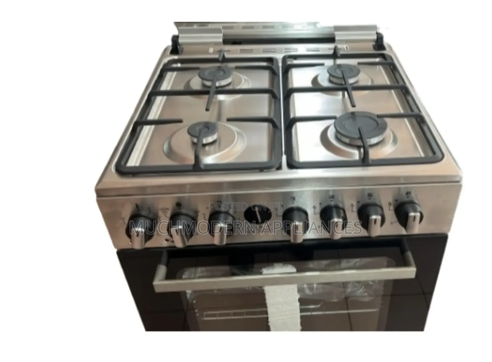 IQRA 60x60cm Cooker, 4 Gas Burners Electric Oven, Auto Ign