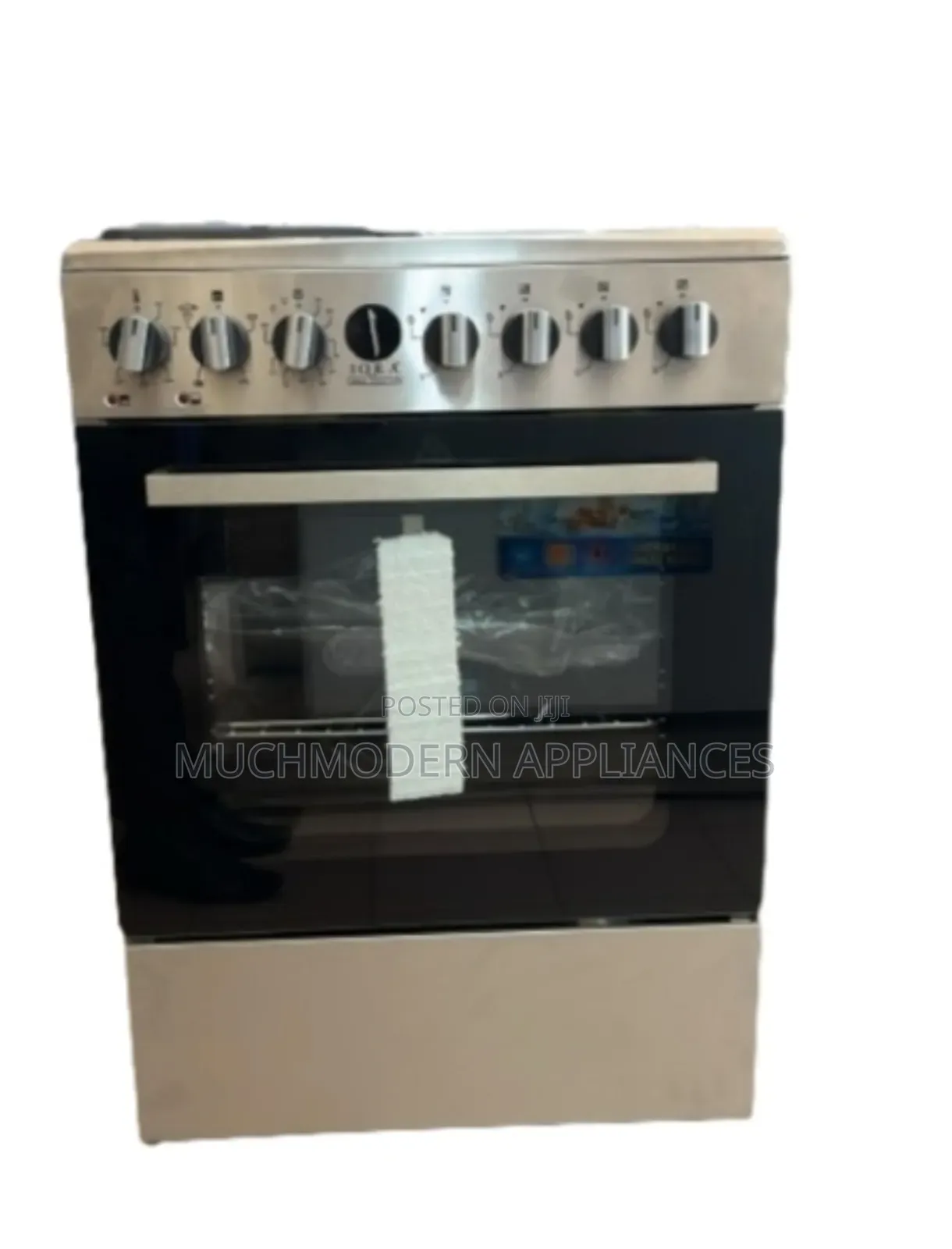 IQRA 60x60cm Cooker, 4 Gas Burners Electric Oven, Auto Ign