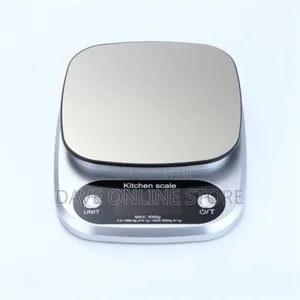 High Precision Kitchen Weighing Scale 0.1g-3kg - Silver