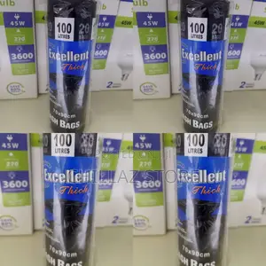Excellent 100L Trash Bags.