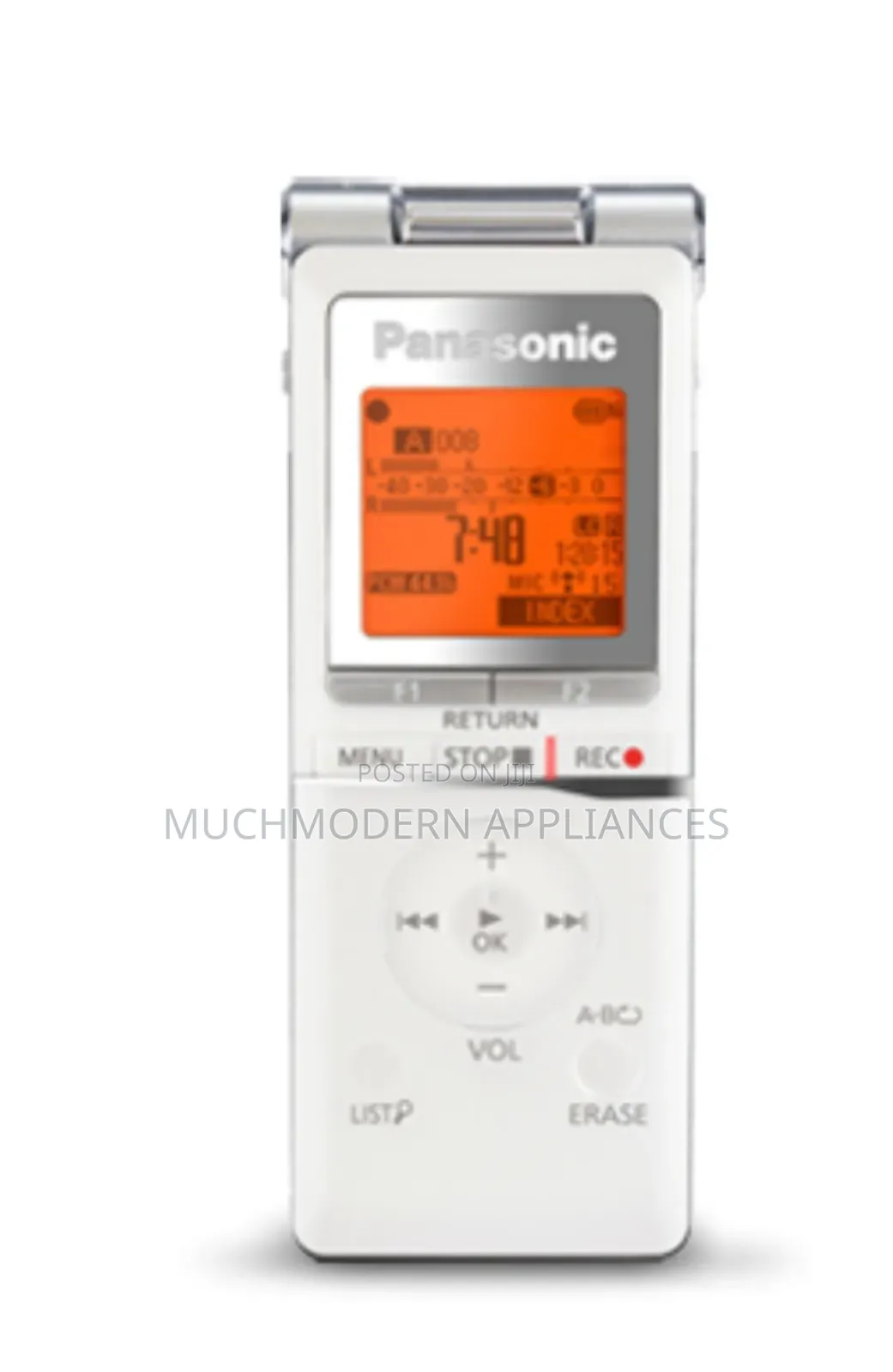 Panasonic IC Recorder With 2GB Built-in Memory RR-XS420