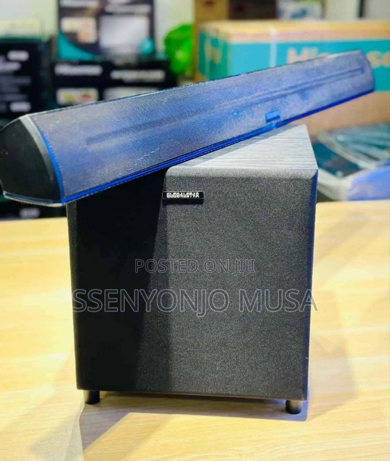 Globalstar Gs-U68k 120w Wireless Soundbar | Sleek, Powerful-