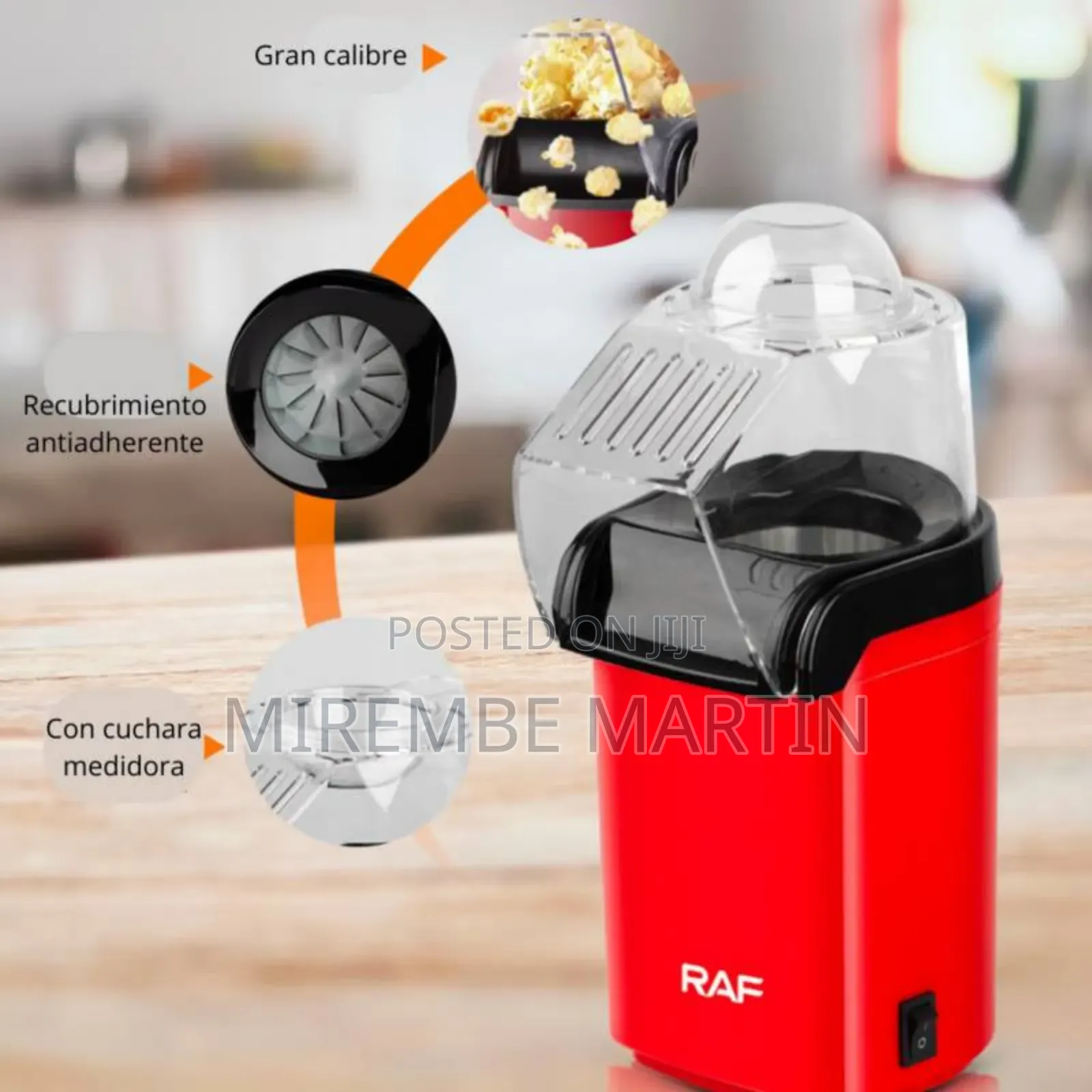 RAF Popcorn Maker Model 9014