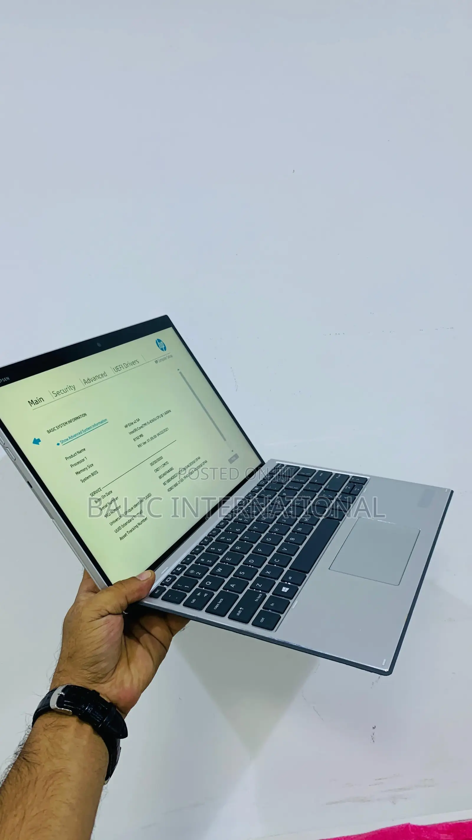 Laptop HP X2 8GB Intel Core I5 SSD 256GB