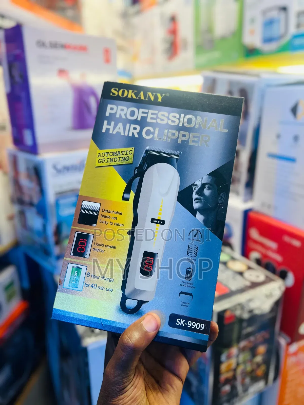 Rechargeable Hair Machine Sk-9909