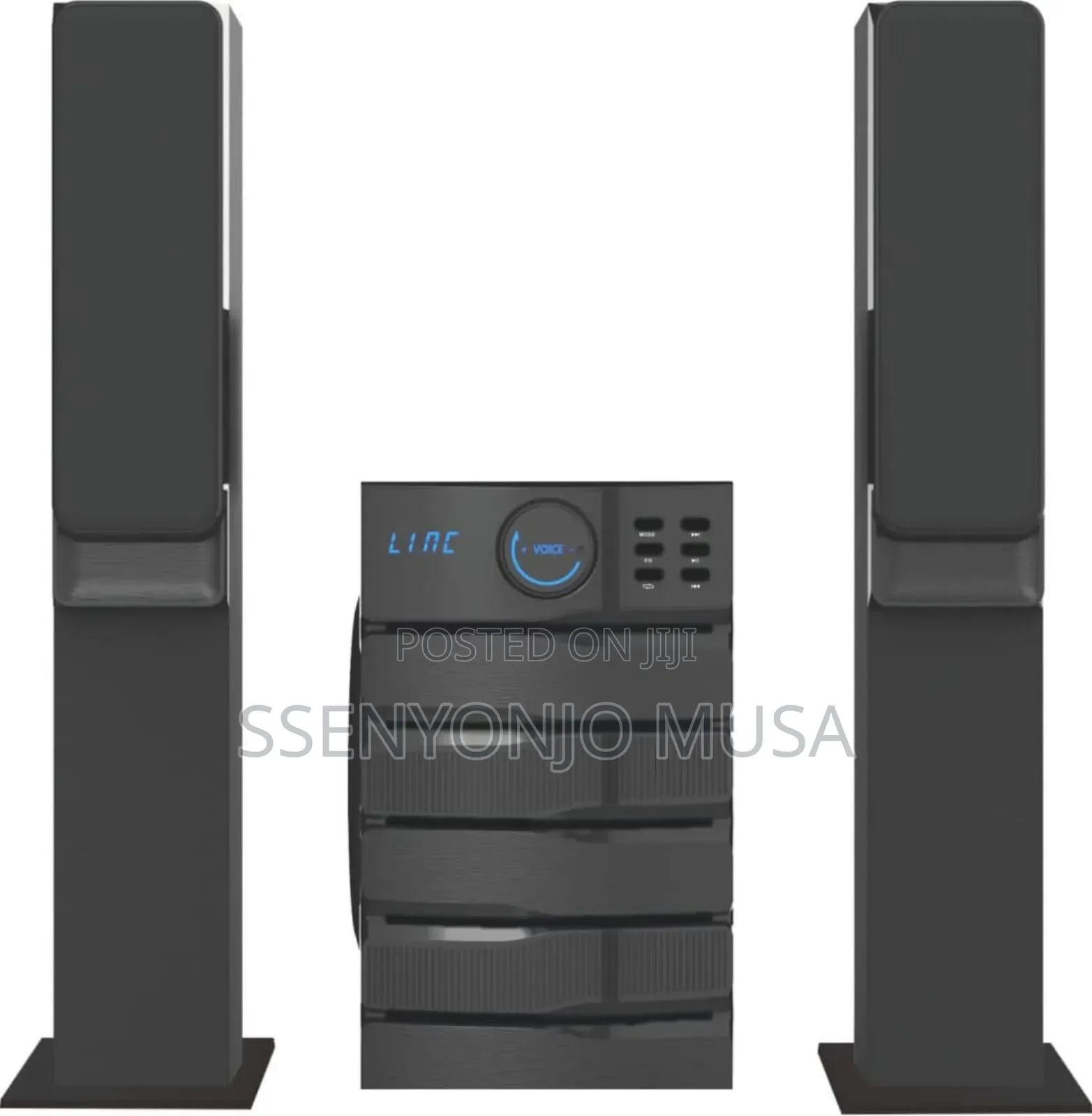 Global Star GS-8912 2.1CH Multimedia Speaker System | 12000W