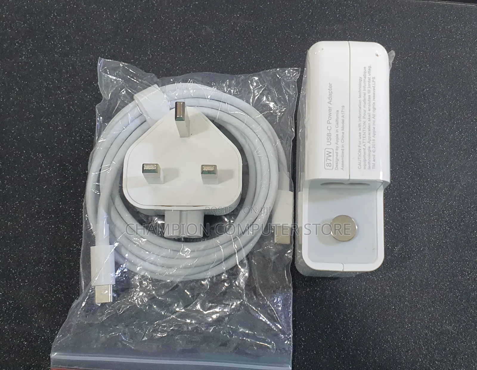 Macbook Pro Air Charger, 87w Usb C With Usb-C Power Cord