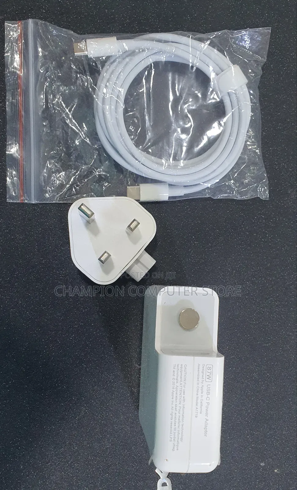 Macbook Pro Air Charger, 87w Usb C With Usb-C Power Cord