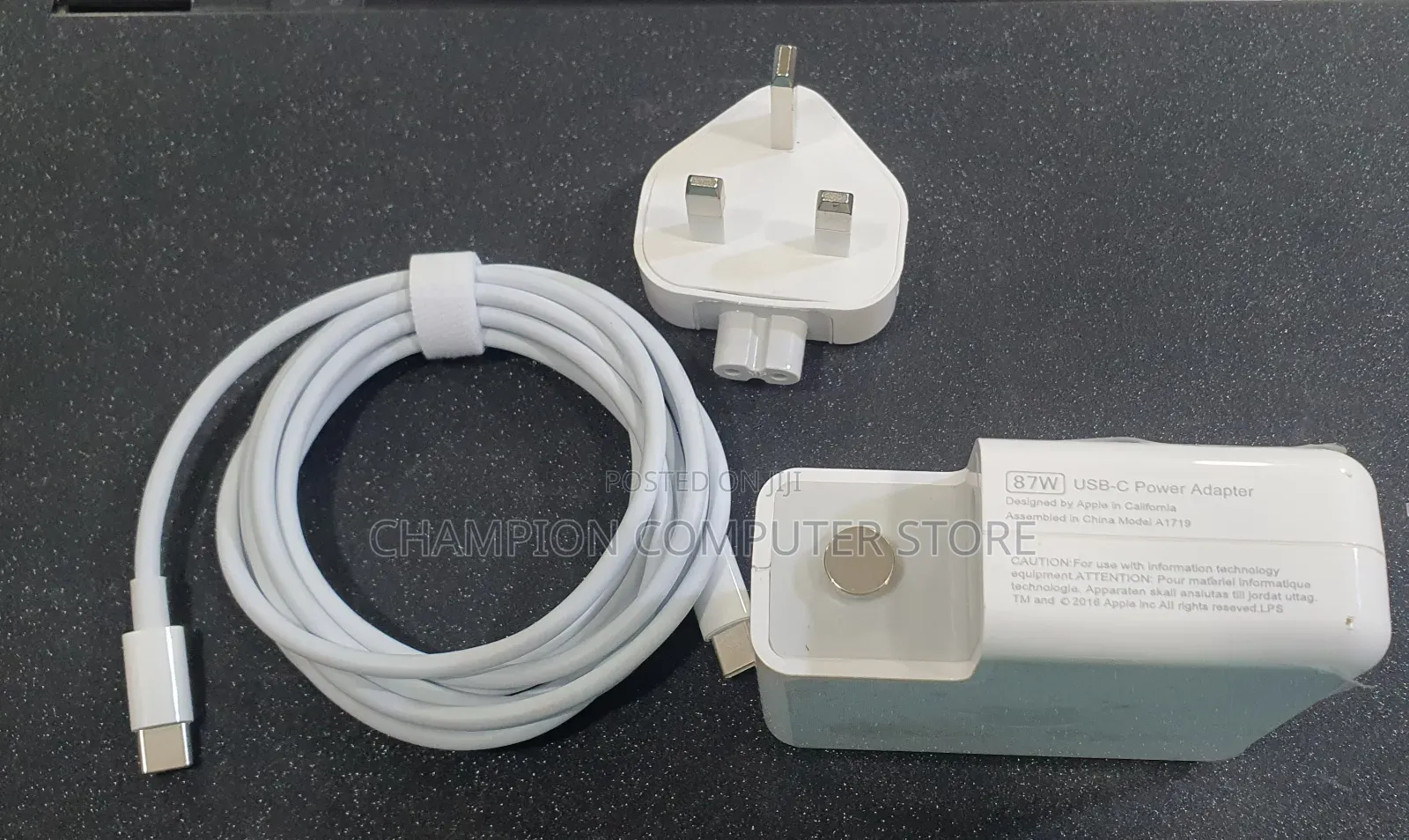 Macbook Pro Air Charger, 87w Usb C With Usb-C Power Cord