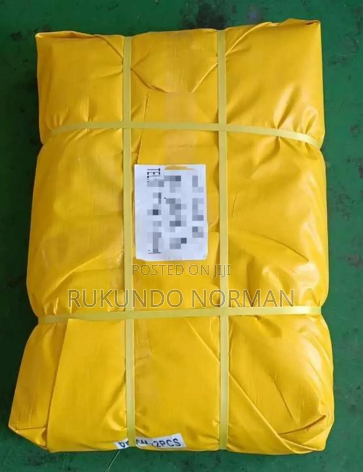 Yellow Tarpaulin (6m X6m)