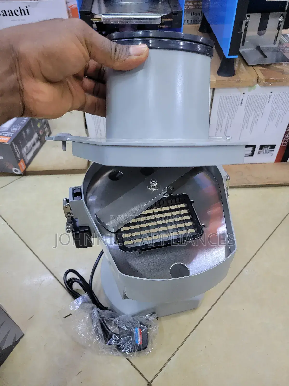 Commercial Electric Vegetable Shaped Cutter Machine