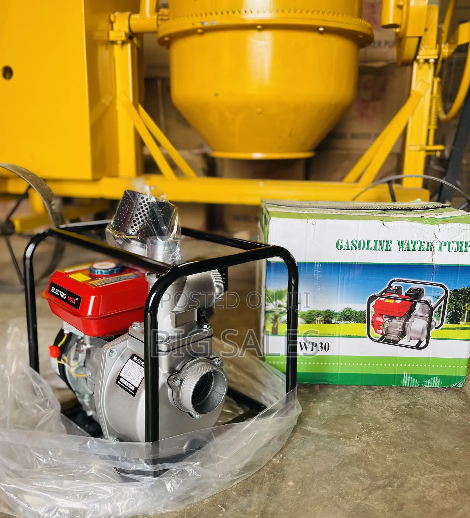 Electromax- Gasoline Water Pump 3inch Normal Pressure