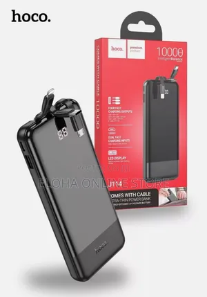 HOCO J114 All Cable With Digital Display10000mah Power Bank