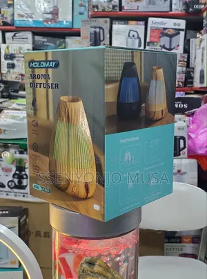 Wooden Mini Air Humidifier | Illuminated Aroma Diffuse
