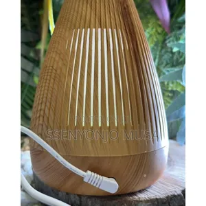 Mini Wooden Humidifier Aroma Diffuser |LED Light,Essential