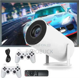 2 in 1 Gaming Projector With Two Controllers