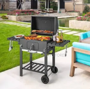 Adjustable Home and Commercial Barbeque Grill (Use Charcoal)