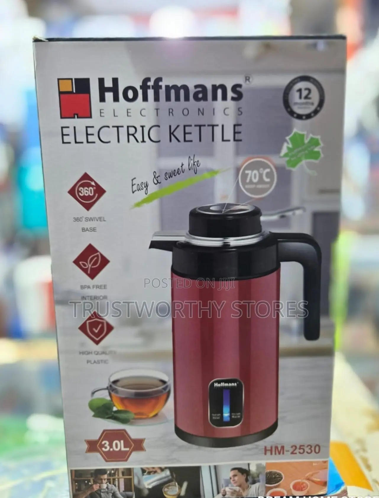 Hoffmans 3L — 2 in 1 Flask and Kettle