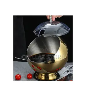 Stainless Steel Sloping Bowl.