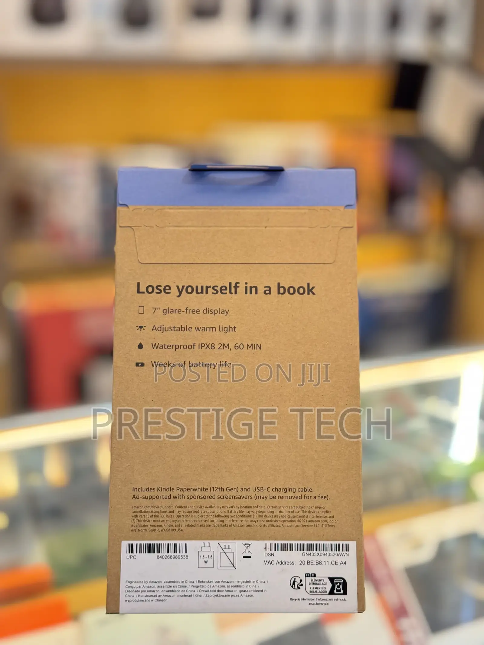New Amazon Kindle Paperwhite 16 GB Green
