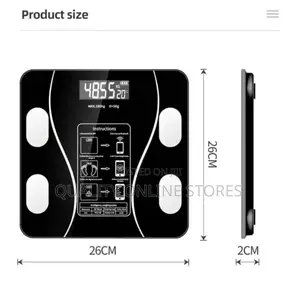 Smart Body Fat Scale Connection Bluetooth Weight Scale