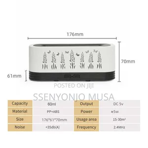 Customizable 100ML Flame Aroma Diffuser