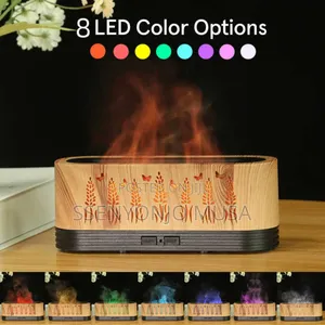 Customizable 100ML Flame Aroma Diffuser
