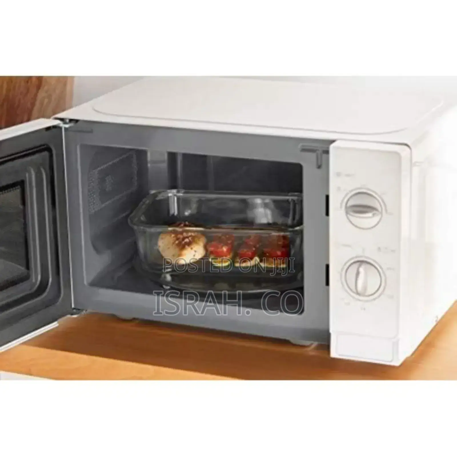 Microwave Oven Safe Glass Bowls Fridge Containers -White.
