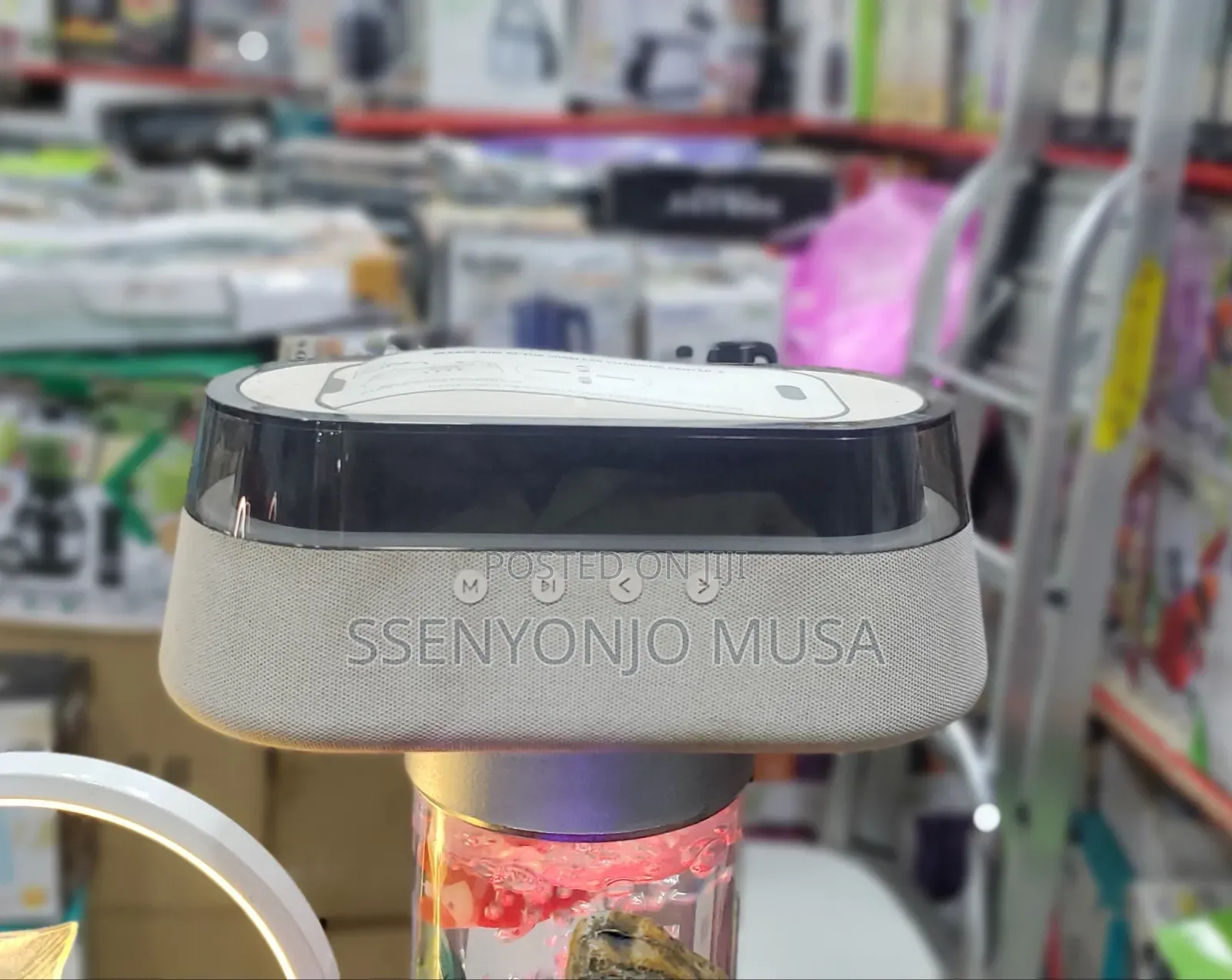 6-in-1 Wireless Charging Station |Fm Radio, Bluetooth Speake