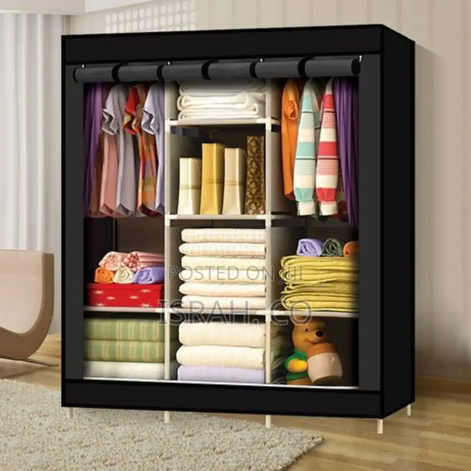 Woodrop for Clothes Black