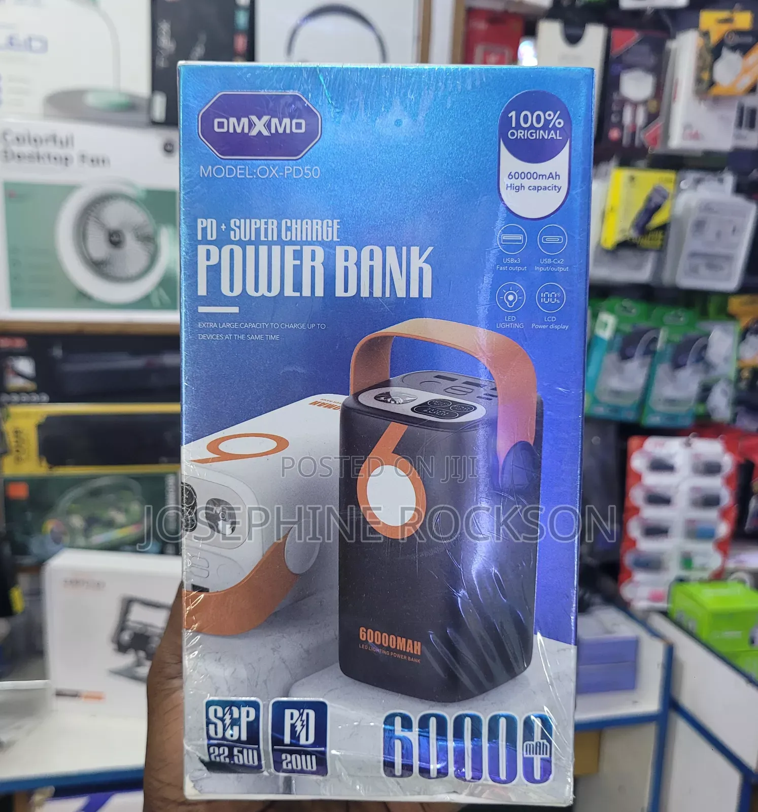 Powerbank 60000mah /Omxmo Powerbank