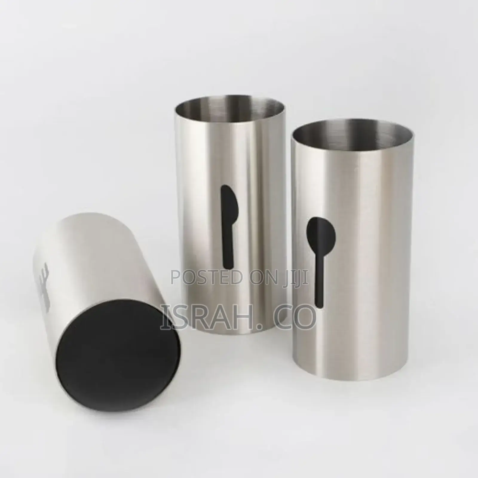 Kitchen Cutlery Holder Silver