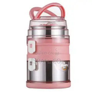 2.1L Food Lunch Box Container Flask With Spoon and Fork