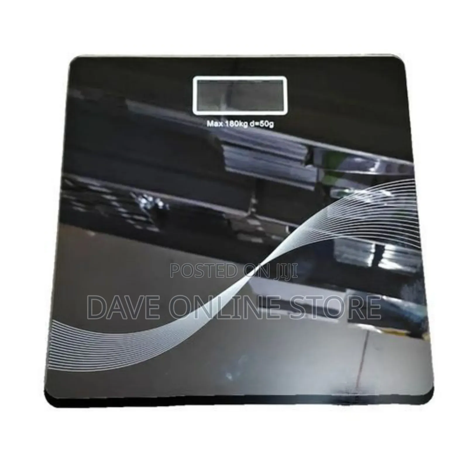 180KG LCD Digital Body Weight Scale -Black