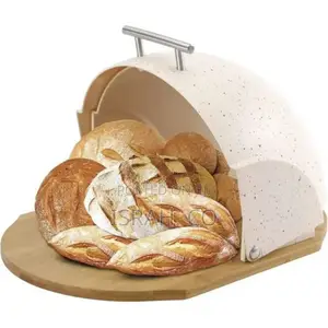 Sliding Lid Pastry Storage Container- White