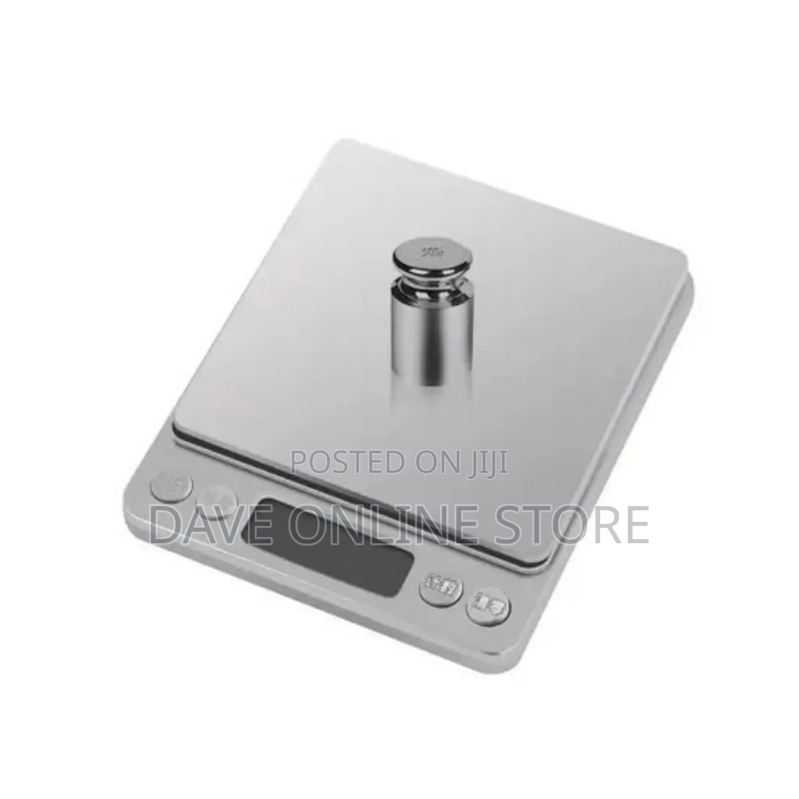 0.1 Up to 3000grams Portable Digital Scale-Silver