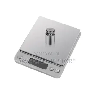 0.1 Up to 3000grams Portable Digital Scale-Silver