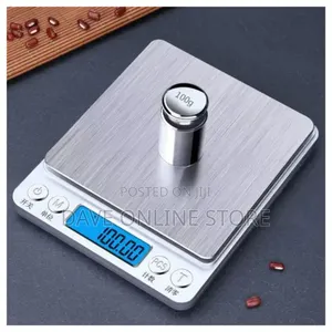 0.1 Up to 3000grams Portable Digital Scale-Silver