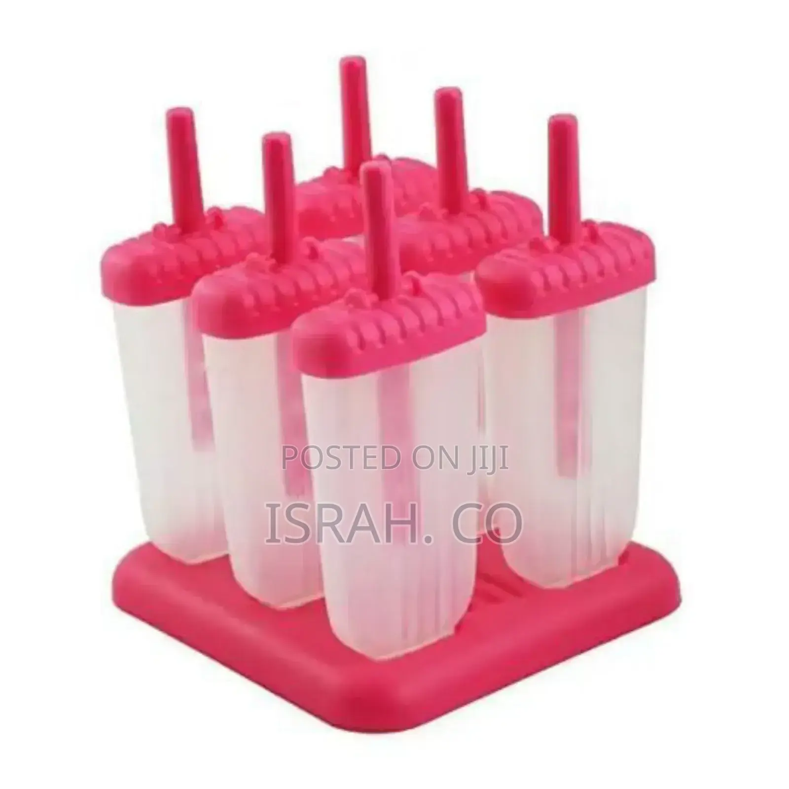 Red Ice Cube Moulds