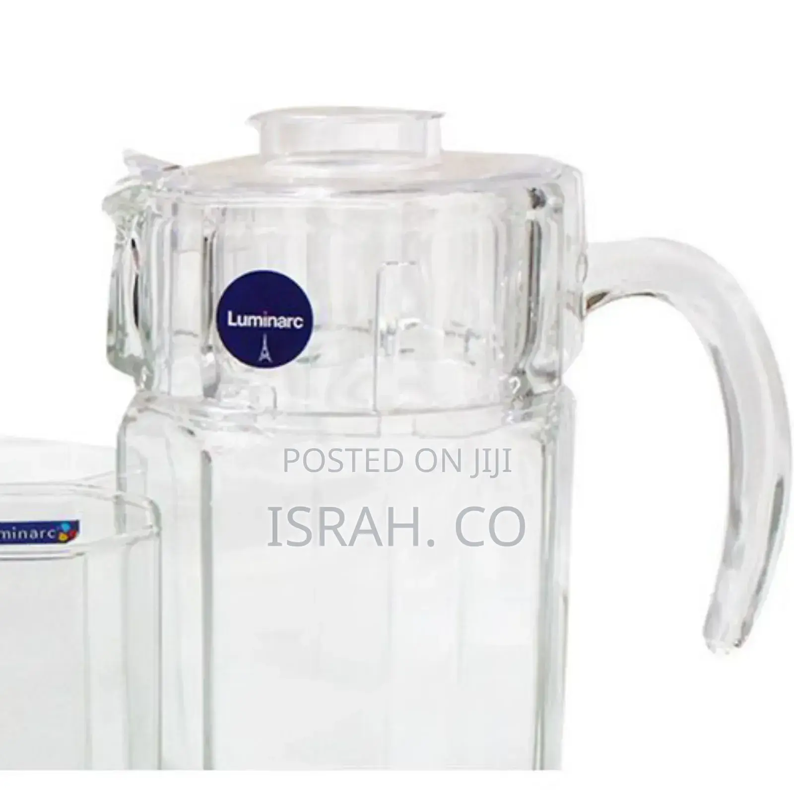 Luminarc6 Pieces of Juice Glasses Cups and 1 Jar Water Set -