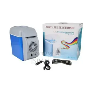 Portable Car Cooling and Warming Refrigerator, 7.5L,Blue