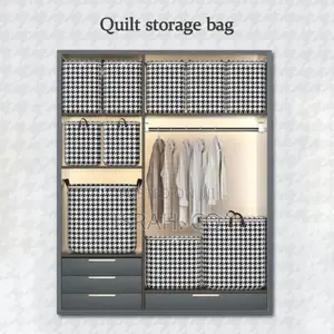 100L 140L 180L 3pieces of Clothes Storage Box Wardrobe